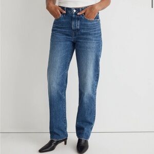 Madewell Curvy Low Slung Straight